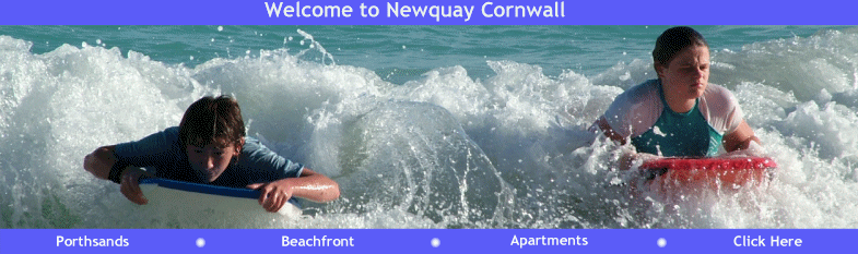 Luxury Beachfront Apartments at Porth Beach Newquay Cornwall.
